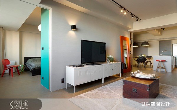 28坪中古屋(5~15年)＿混搭風客廳案例圖片＿甘納空間設計＿甘納_08之2
