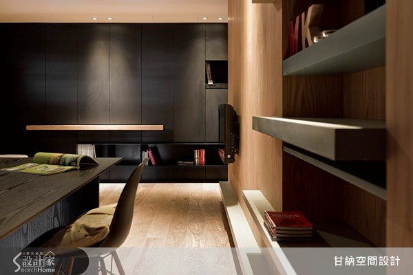 12坪新成屋(5年以下)＿休閒風書房案例圖片＿甘納空間設計＿甘納_09之10