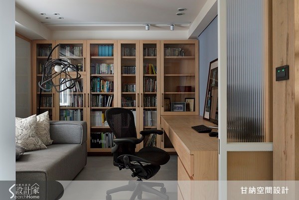 38坪老屋(16~30年)＿現代風書房案例圖片＿甘納空間設計＿甘納_10之3