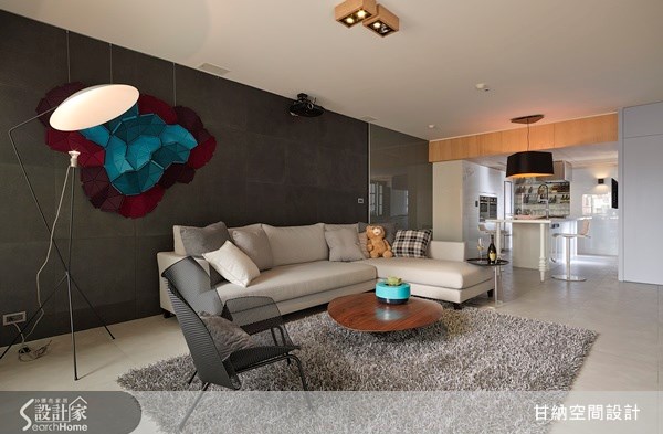 38坪老屋(16~30年)＿現代風客廳案例圖片＿甘納空間設計＿甘納_10之1
