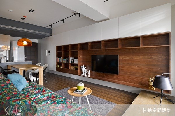 13坪新成屋(5年以下)＿混搭風客廳案例圖片＿甘納空間設計＿甘納_12之8