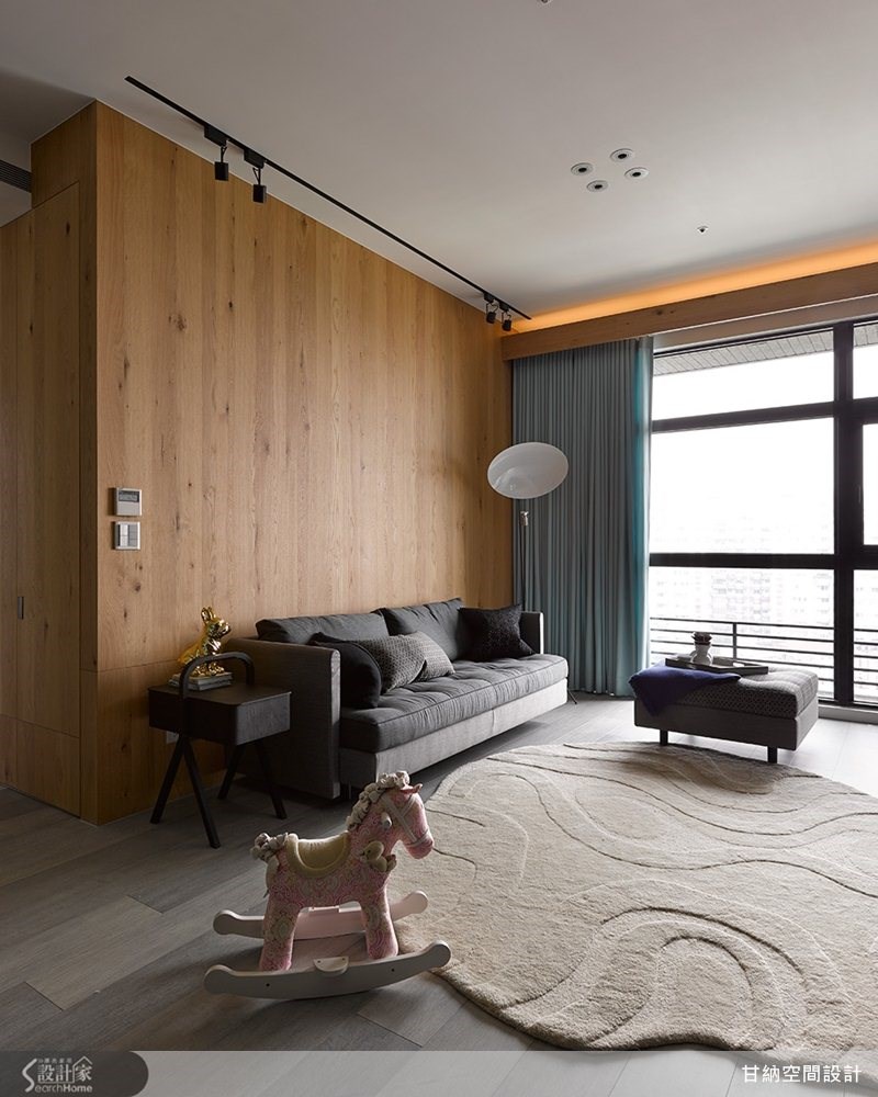 27坪新成屋(5年以下)＿混搭風客廳案例圖片＿甘納空間設計＿甘納_13之6