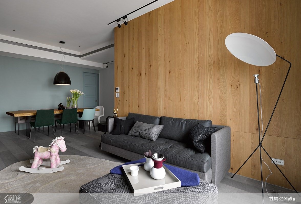 27坪新成屋(5年以下)＿混搭風客廳案例圖片＿甘納空間設計＿甘納_13之8