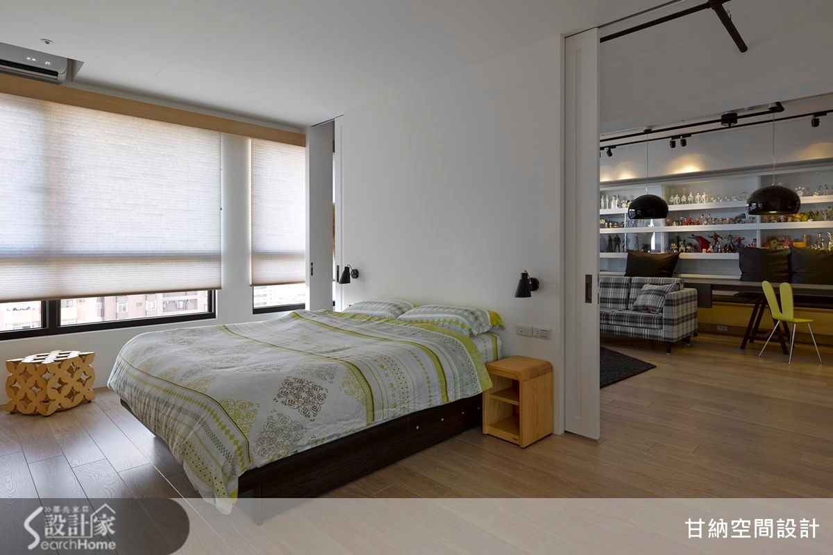20坪新成屋(5年以下)＿混搭風臥室案例圖片＿甘納空間設計＿甘納_14之16