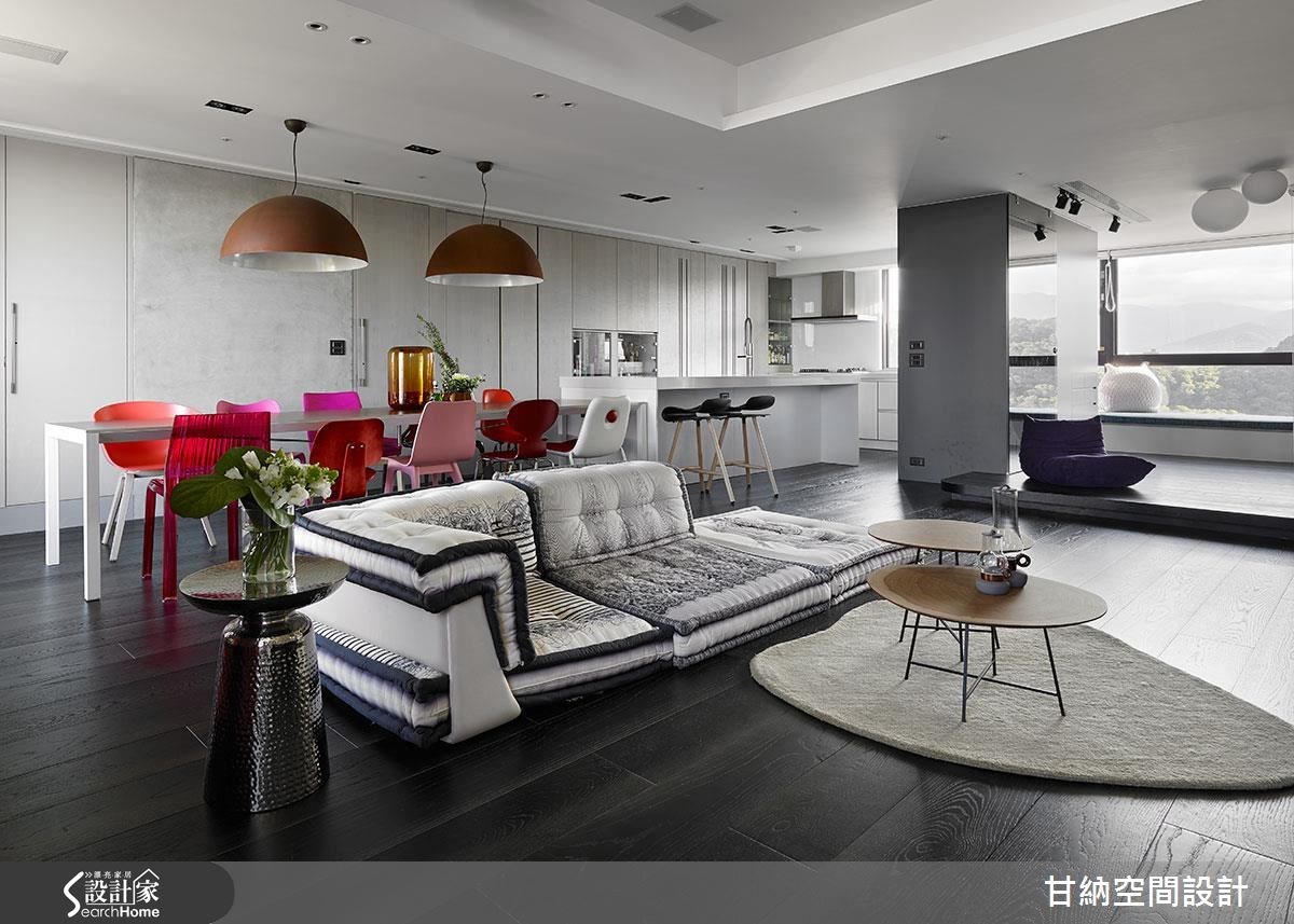 58坪老屋(16~30年)＿混搭風客廳案例圖片＿甘納空間設計＿甘納_17之3