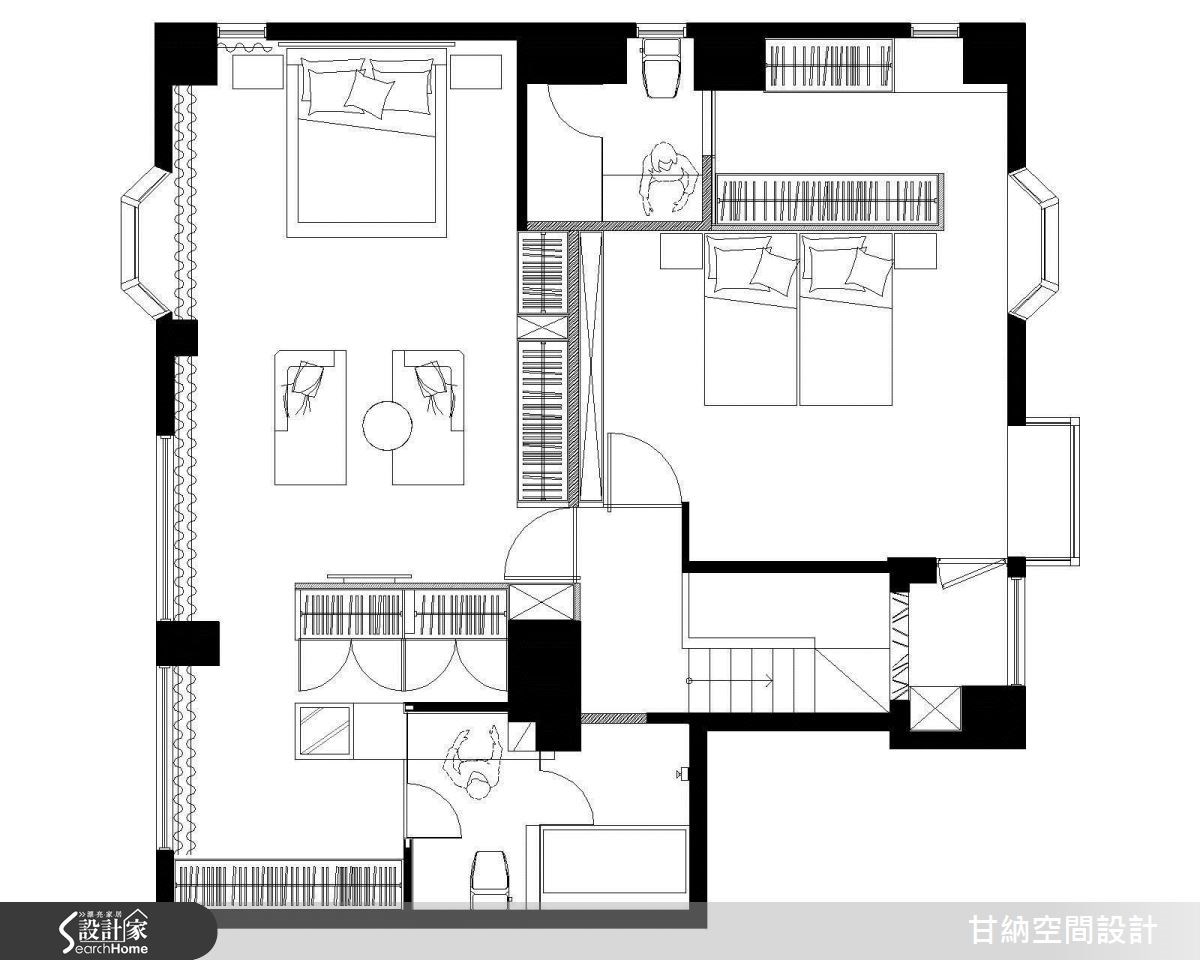 58坪老屋(16~30年)＿混搭風案例圖片＿甘納空間設計＿甘納_17之15