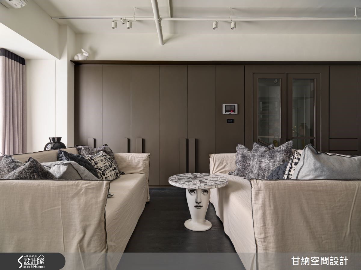 30坪新成屋(5年以下)＿混搭風客廳案例圖片＿甘納空間設計＿甘納_19之8