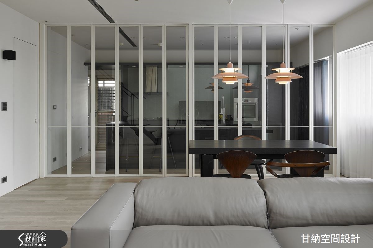 45坪中古屋(5~15年)＿混搭風客廳案例圖片＿甘納空間設計＿甘納_20之2