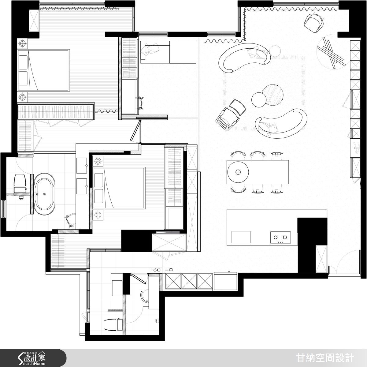 48坪老屋(16~30年)＿混搭風案例圖片＿甘納空間設計＿甘納_21之17