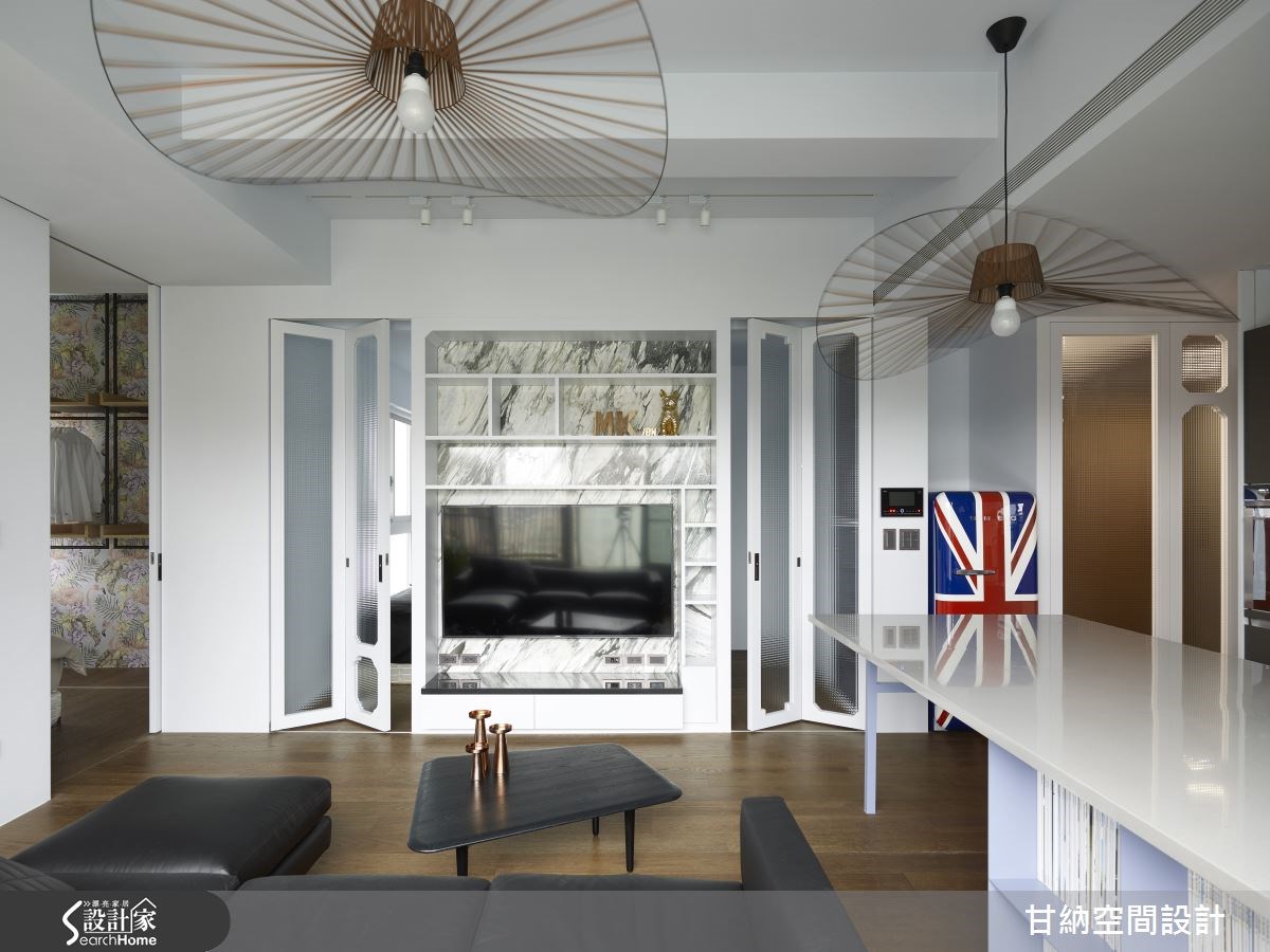 22坪新成屋(5年以下)＿混搭風客廳案例圖片＿甘納空間設計＿甘納_22之1