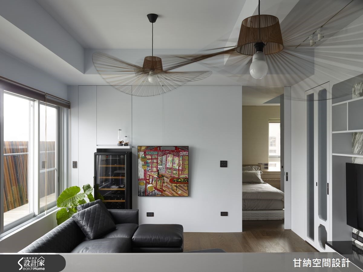 22坪新成屋(5年以下)＿混搭風客廳案例圖片＿甘納空間設計＿甘納_22之4