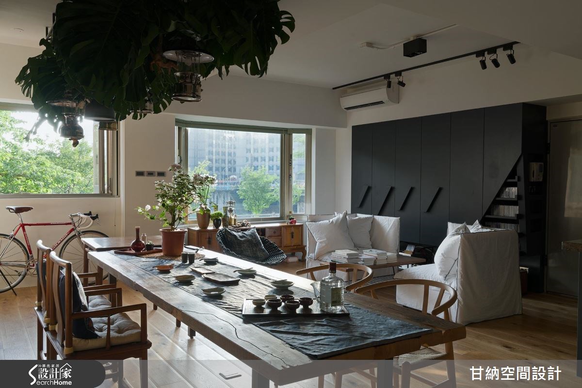35坪中古屋(5~15年)＿人文禪風案例圖片＿甘納空間設計＿甘納_26之3