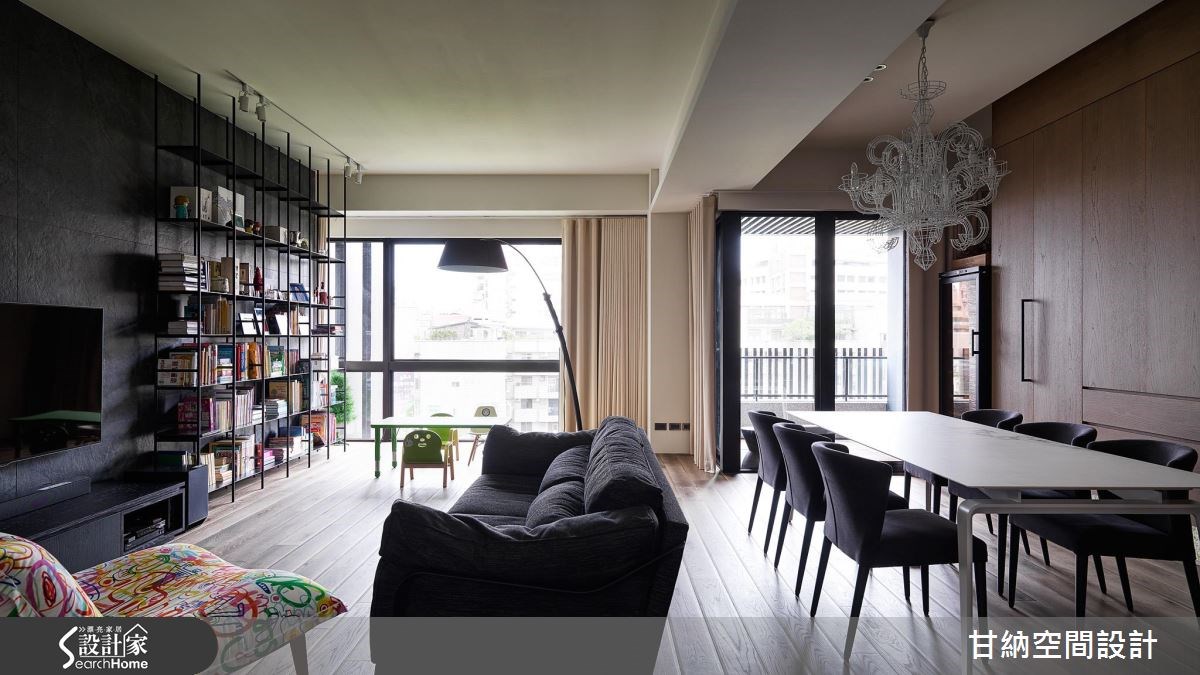 41坪新成屋(5年以下)＿混搭風案例圖片＿甘納空間設計＿甘納_27之5