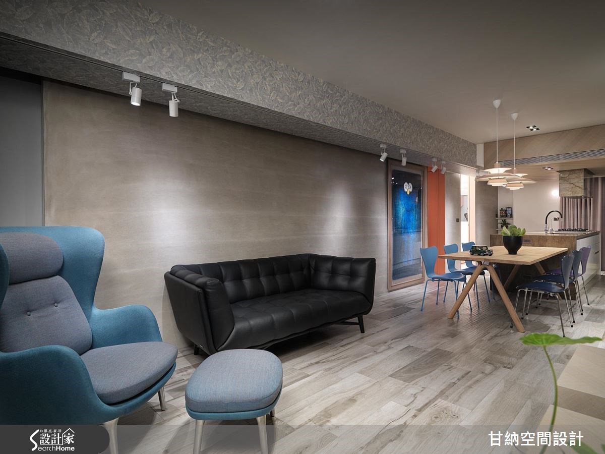 26坪老屋(16~30年)＿混搭風客廳案例圖片＿甘納空間設計＿甘納_28之3