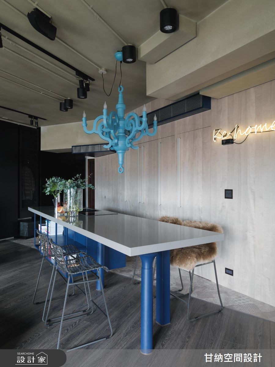 34坪新成屋(5年以下)＿工業風餐廳案例圖片＿甘納空間設計＿甘納_29之2