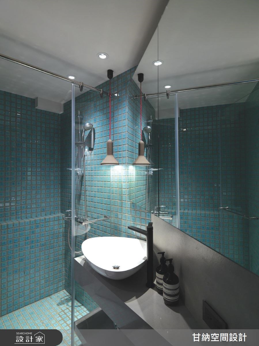 34坪新成屋(5年以下)＿工業風浴室案例圖片＿甘納空間設計＿甘納_29之7
