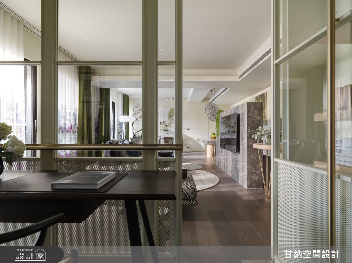 42坪新成屋(5年以下)＿混搭風書房案例圖片＿甘納空間設計＿甘納_31之11