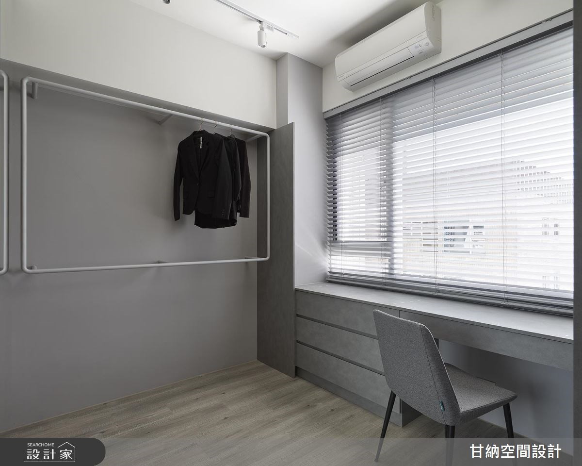 31坪中古屋(5~15年)＿混搭風更衣間案例圖片＿甘納空間設計＿甘納_32之14
