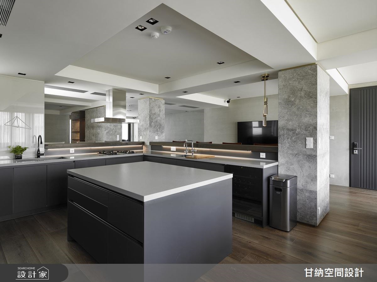 41坪老屋(16~30年)＿混搭風廚房案例圖片＿甘納空間設計＿甘納_33之6
