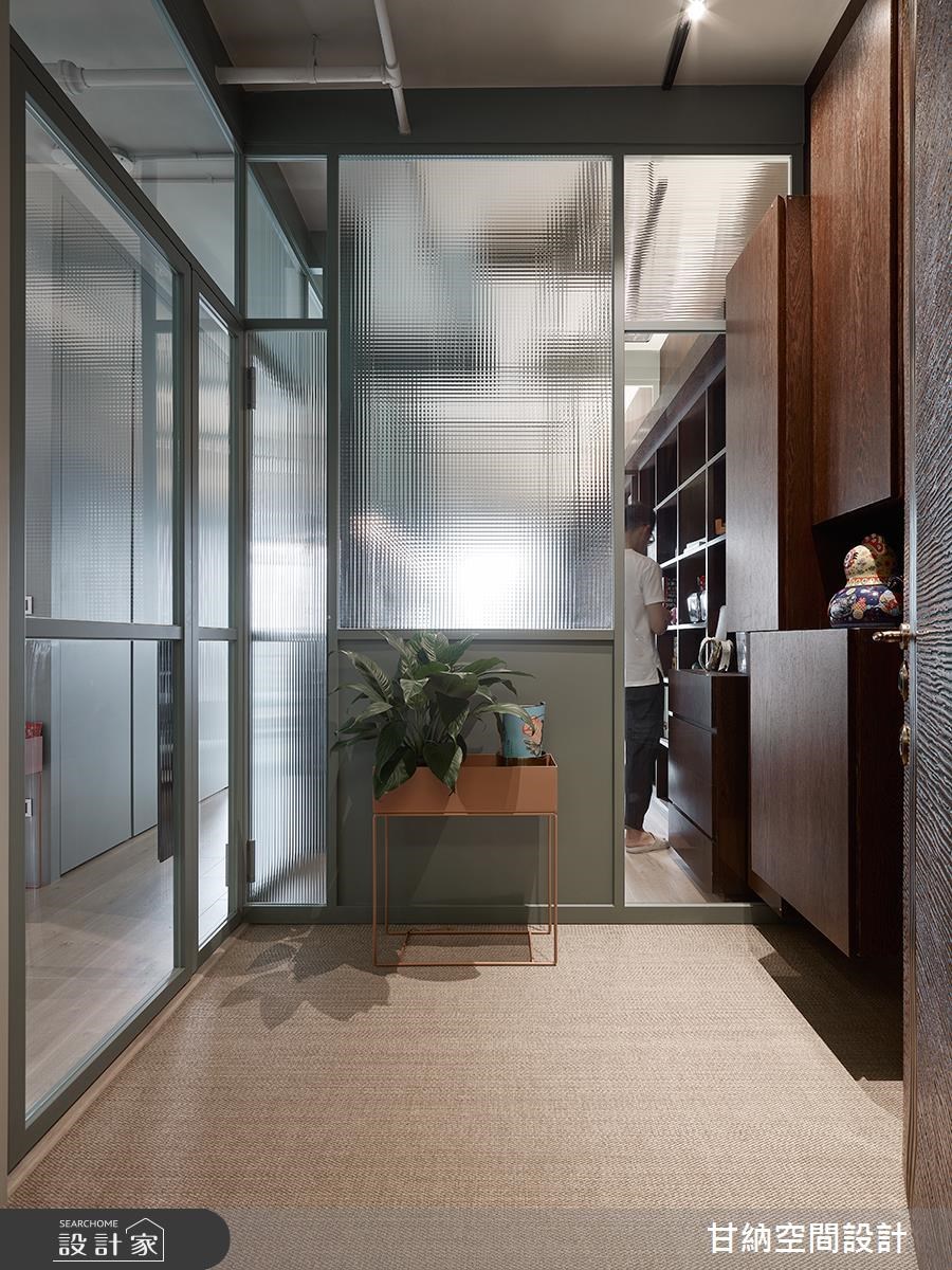 44坪新成屋(5年以下)＿混搭風玄關案例圖片＿甘納空間設計＿甘納_34之1