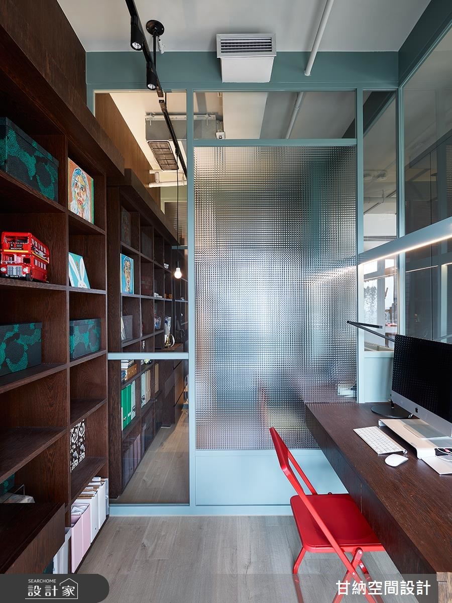 44坪新成屋(5年以下)＿混搭風工作區案例圖片＿甘納空間設計＿甘納_34之7