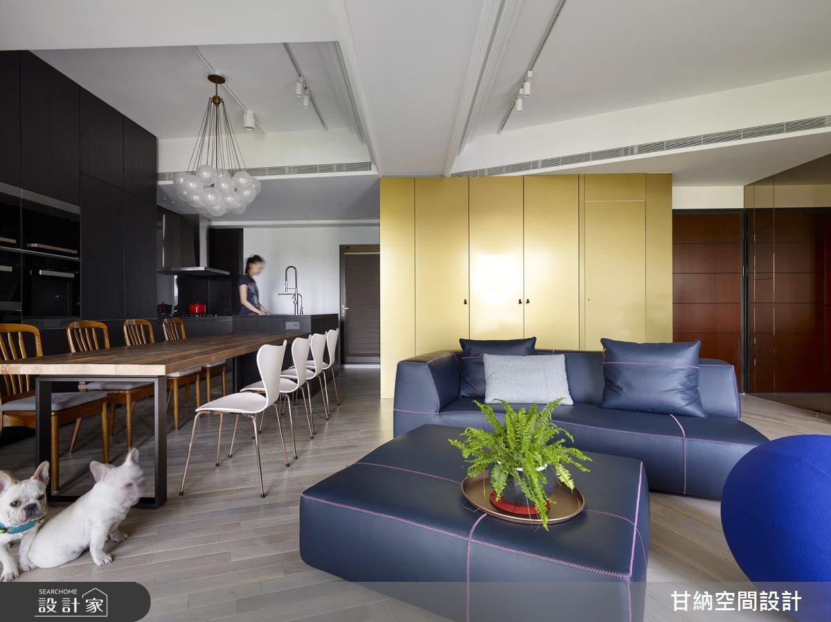 23坪新成屋(5年以下)＿混搭風客廳案例圖片＿甘納空間設計＿甘納_35之3
