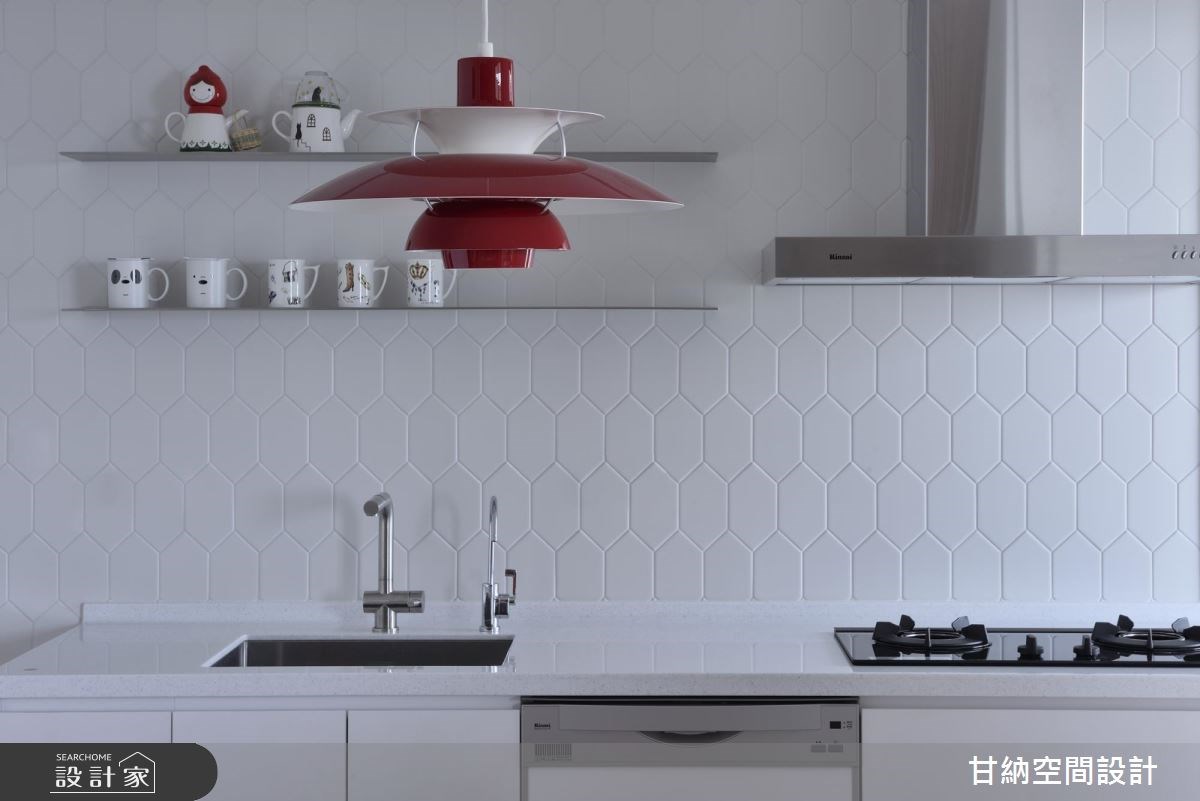 13坪新成屋(5年以下)＿混搭風廚房案例圖片＿甘納空間設計＿甘納_36之11
