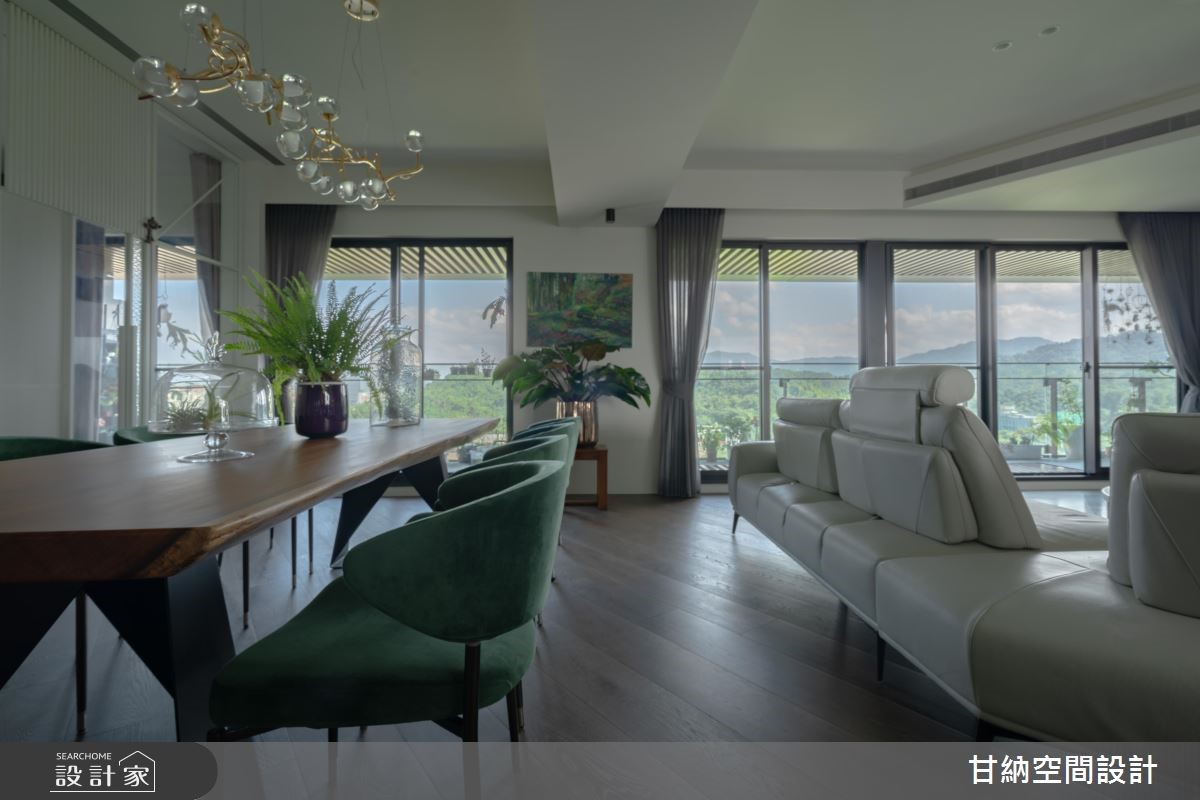 48坪新成屋(5年以下)＿混搭風客廳餐廳案例圖片＿甘納空間設計＿甘納_37之6