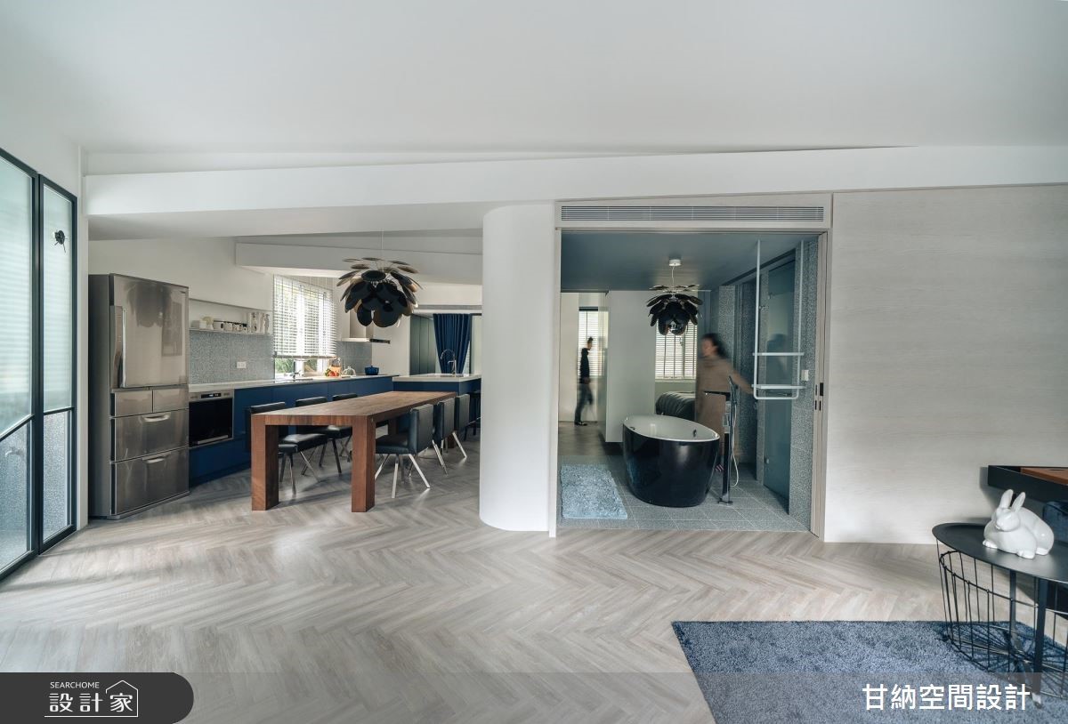 30坪中古屋(5~15年)＿混搭風餐廳廚房浴室案例圖片＿甘納空間設計＿甘納_38之4