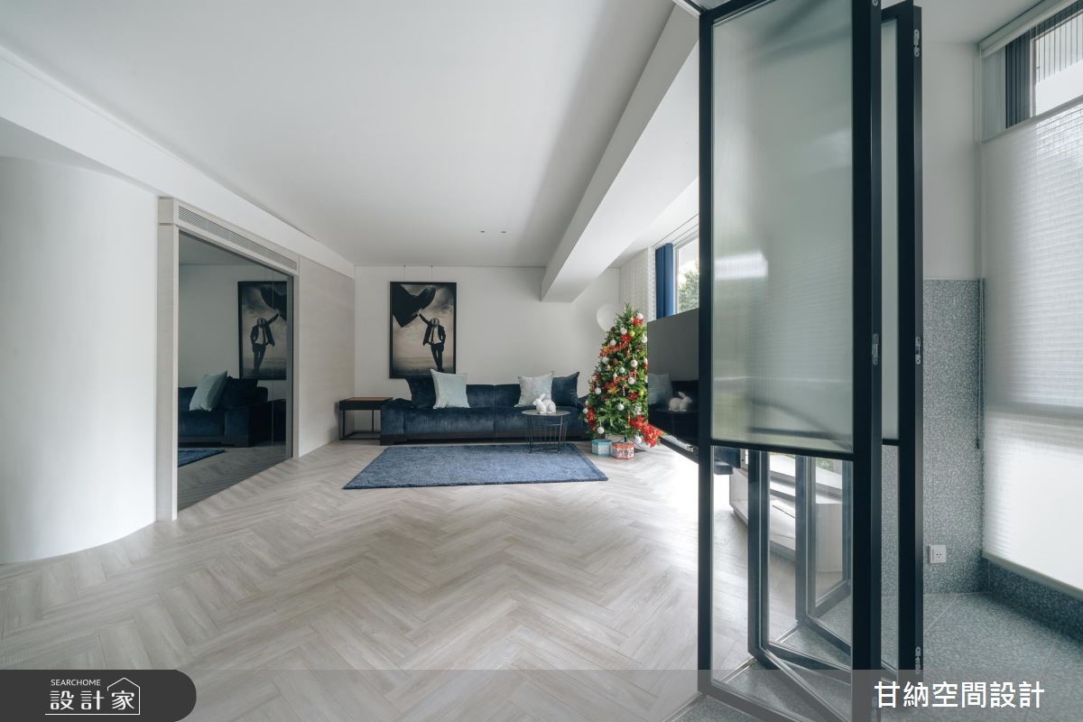 30坪中古屋(5~15年)＿混搭風玄關客廳案例圖片＿甘納空間設計＿甘納_38之1