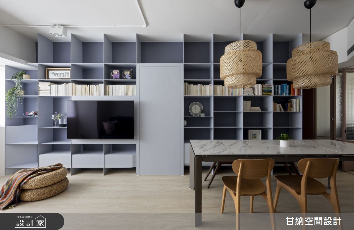 23坪中古屋(5~15年)＿現代風客廳餐廳案例圖片＿甘納空間設計＿甘納_39之1