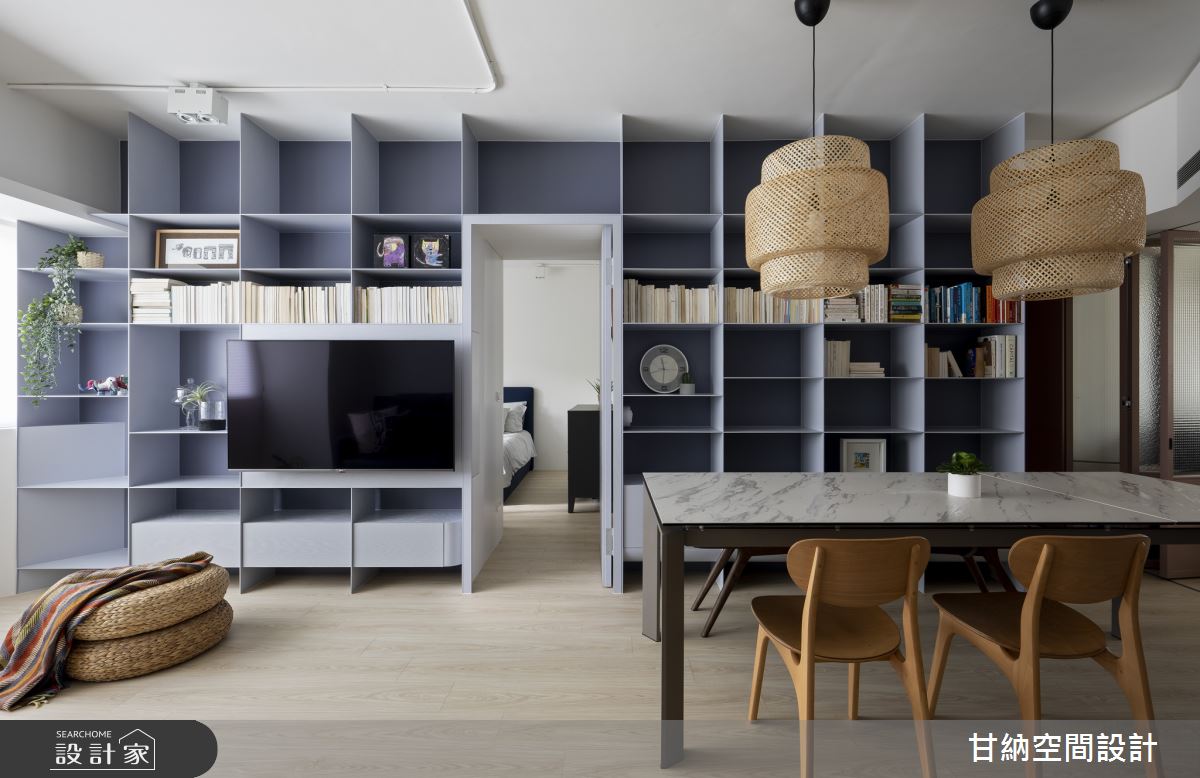 23坪中古屋(5~15年)＿現代風客廳餐廳案例圖片＿甘納空間設計＿甘納_39之2