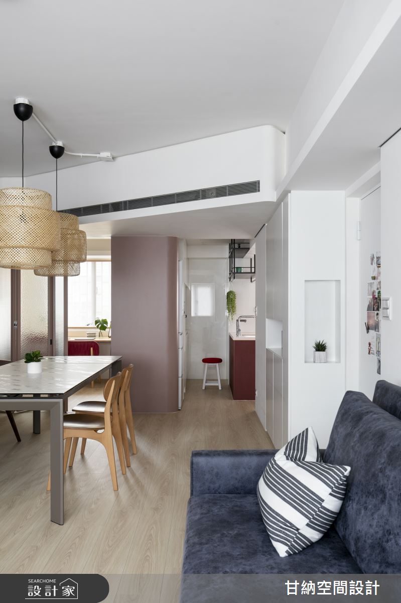23坪中古屋(5~15年)＿現代風客廳餐廳案例圖片＿甘納空間設計＿甘納_39之5