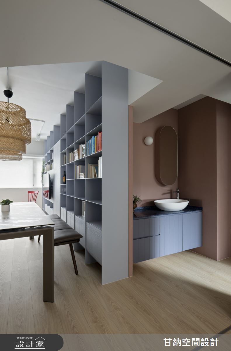 23坪中古屋(5~15年)＿現代風餐廳浴室案例圖片＿甘納空間設計＿甘納_39之13