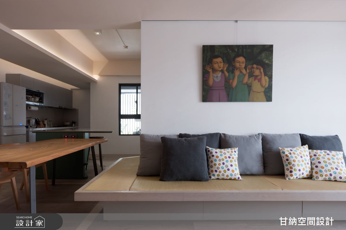 24坪新成屋(5年以下)＿混搭風客廳案例圖片＿甘納空間設計＿甘納_41之5