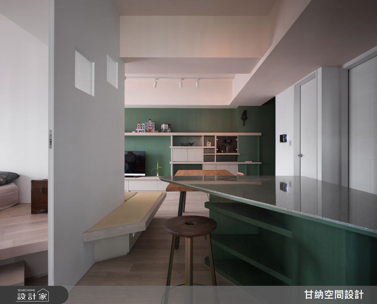 24坪新成屋(5年以下)＿混搭風吧檯案例圖片＿甘納空間設計＿甘納_41之8