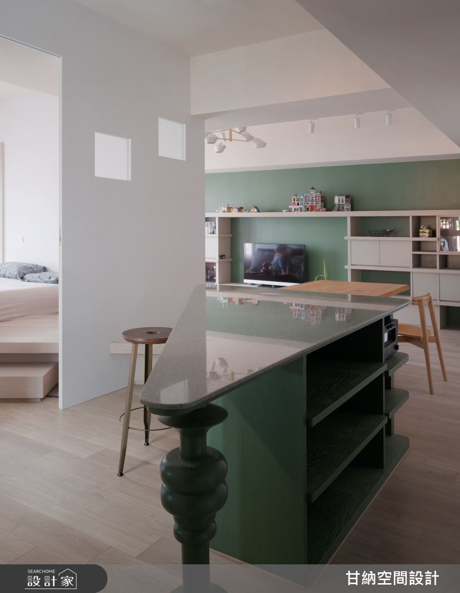 24坪新成屋(5年以下)＿混搭風吧檯案例圖片＿甘納空間設計＿甘納_41之9