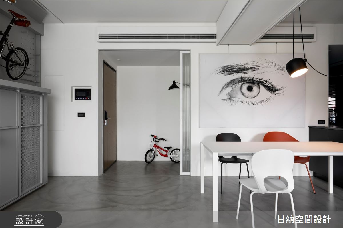 23坪新成屋(5年以下)＿現代風玄關餐廳案例圖片＿甘納空間設計＿甘納_47之3