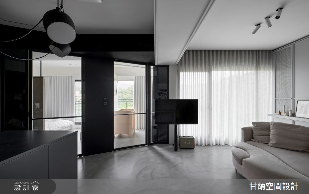 23坪新成屋(5年以下)＿現代風客廳案例圖片＿甘納空間設計＿甘納_47之9