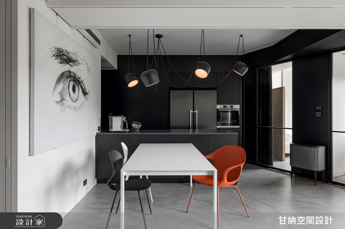23坪新成屋(5年以下)＿現代風餐廳吧檯案例圖片＿甘納空間設計＿甘納_47之5