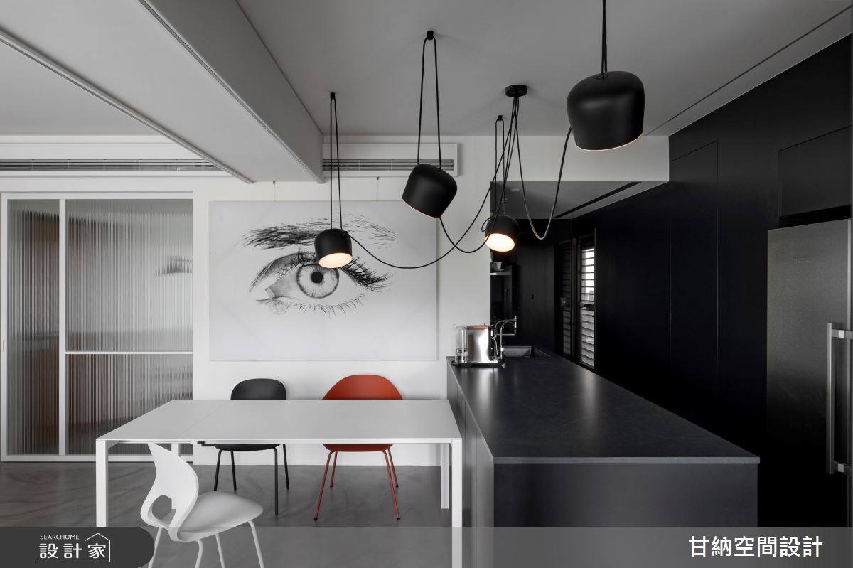23坪新成屋(5年以下)＿現代風餐廳吧檯案例圖片＿甘納空間設計＿甘納_47之6