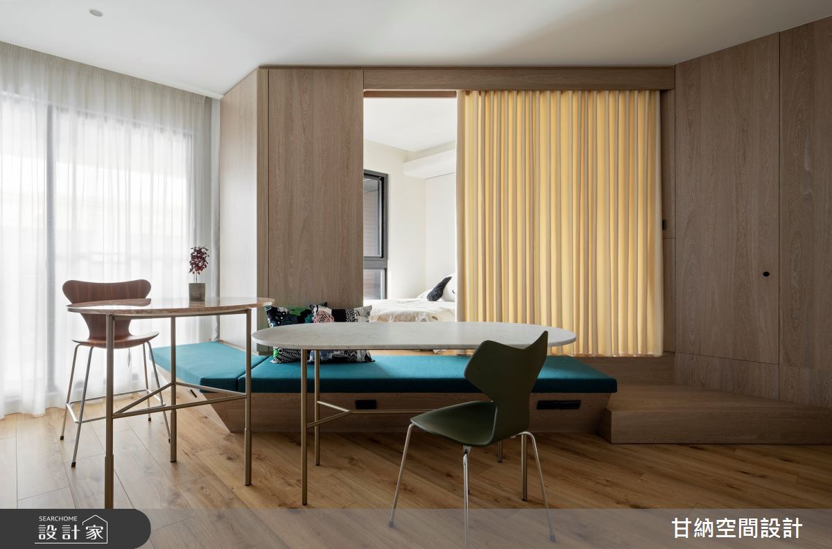 12坪新成屋(5年以下)＿混搭風客廳餐廳案例圖片＿甘納空間設計＿甘納_43之5