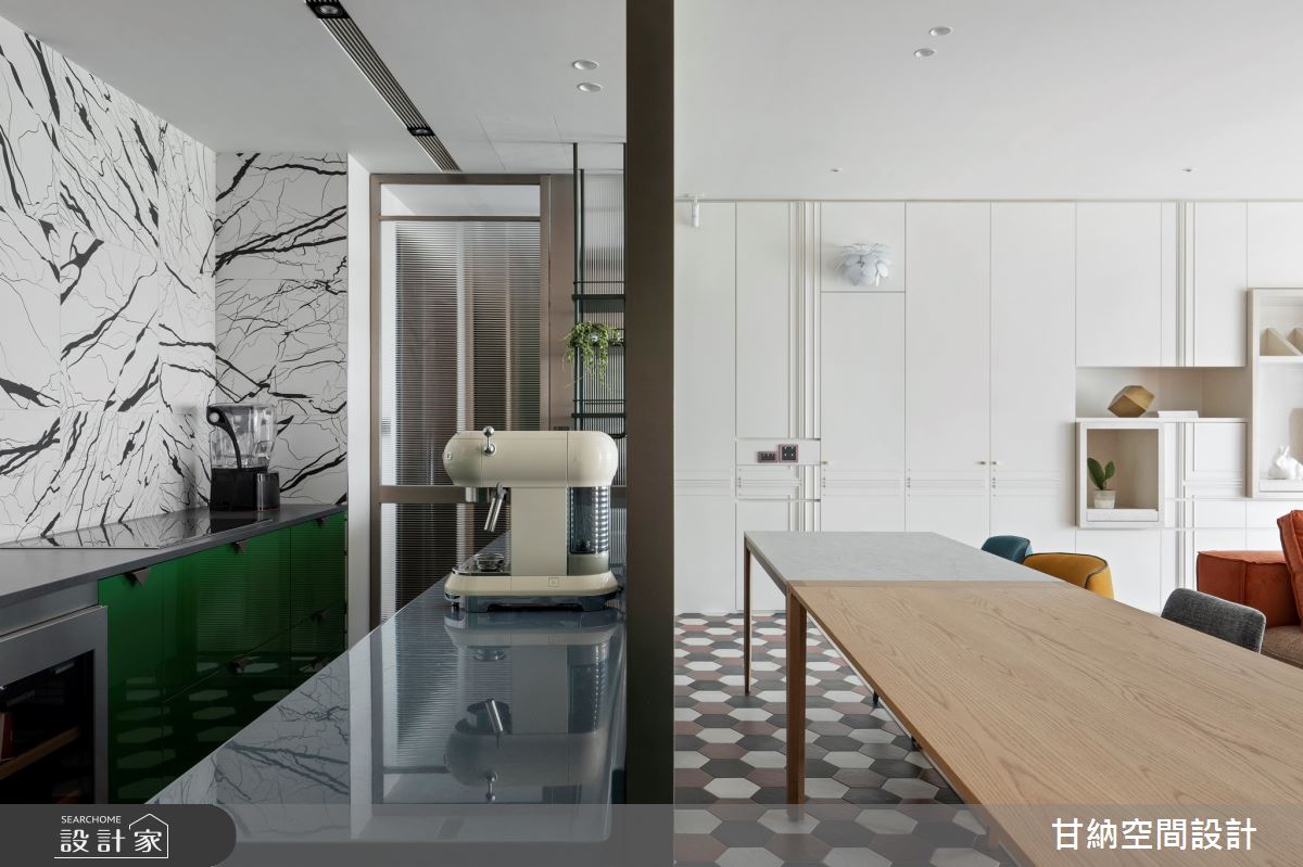 46坪新成屋(5年以下)＿混搭風廚房案例圖片＿甘納空間設計＿甘納_45之11