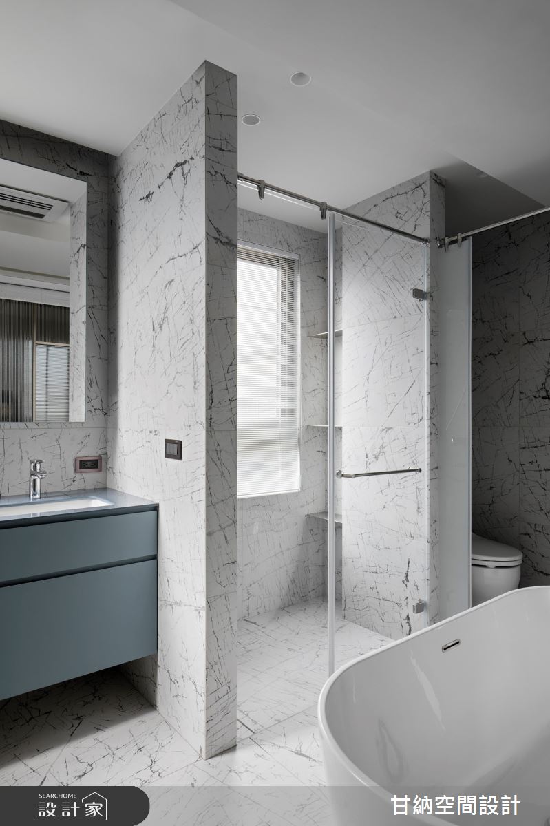 46坪新成屋(5年以下)＿混搭風浴室案例圖片＿甘納空間設計＿甘納_45之24