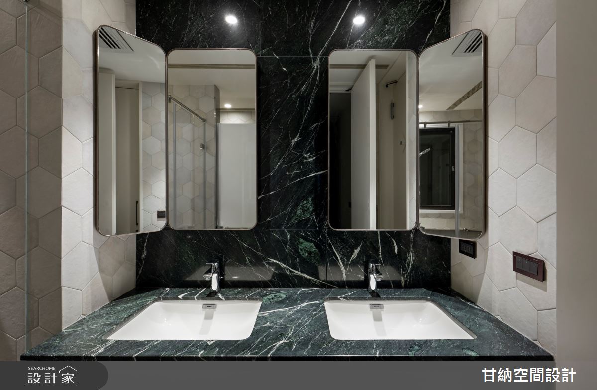 46坪新成屋(5年以下)＿混搭風浴室案例圖片＿甘納空間設計＿甘納_45之28