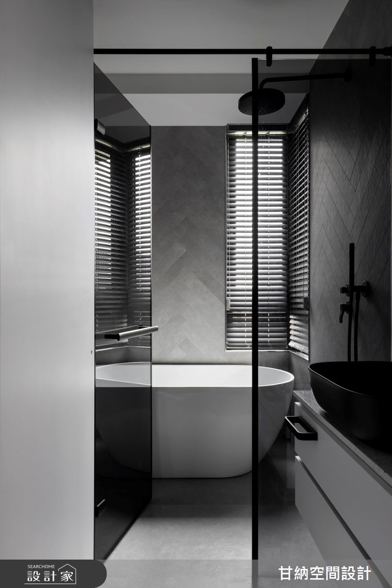38坪新成屋(5年以下)＿混搭風浴室案例圖片＿甘納空間設計＿甘納_46之26