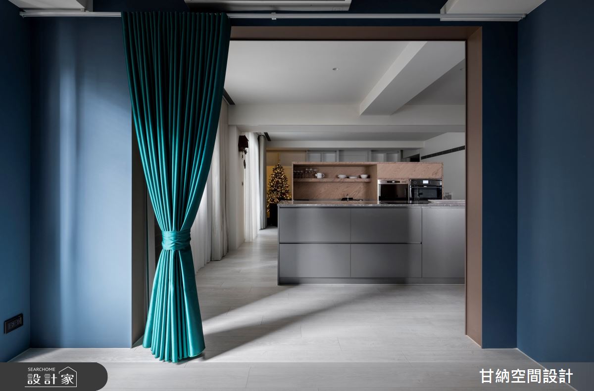 48坪中古屋(5~15年)＿混搭風廚房中島案例圖片＿甘納空間設計＿甘納_49之3