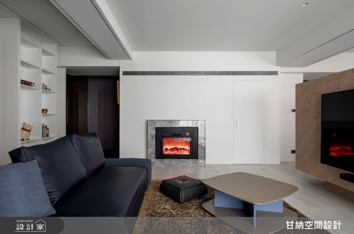 48坪中古屋(5~15年)＿混搭風客廳案例圖片＿甘納空間設計＿甘納_49之12