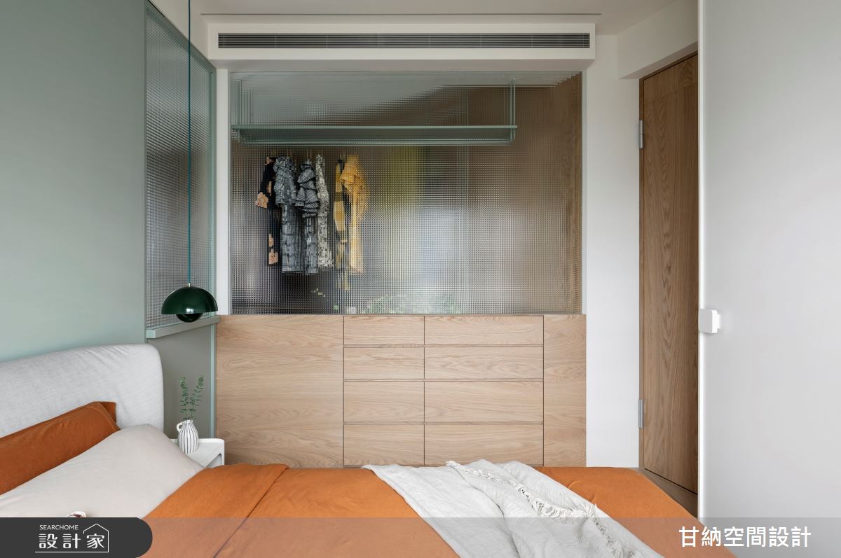 25坪新成屋(5年以下)＿北歐風臥室更衣間案例圖片＿甘納空間設計＿甘納_52之21