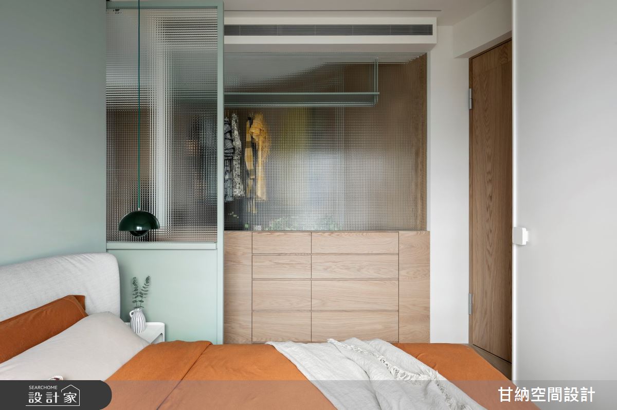 25坪新成屋(5年以下)＿北歐風臥室更衣間案例圖片＿甘納空間設計＿甘納_52之20
